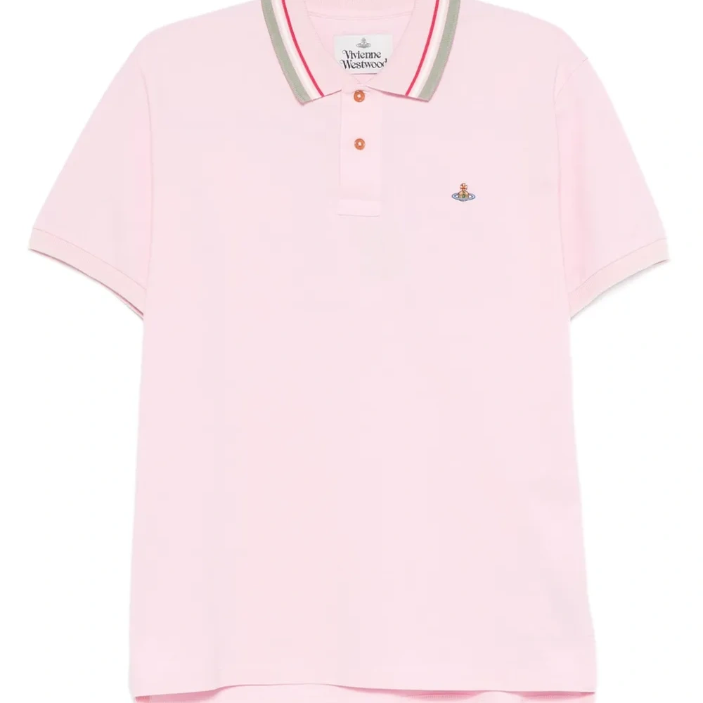 Рубашка поло с контрастной отделкой