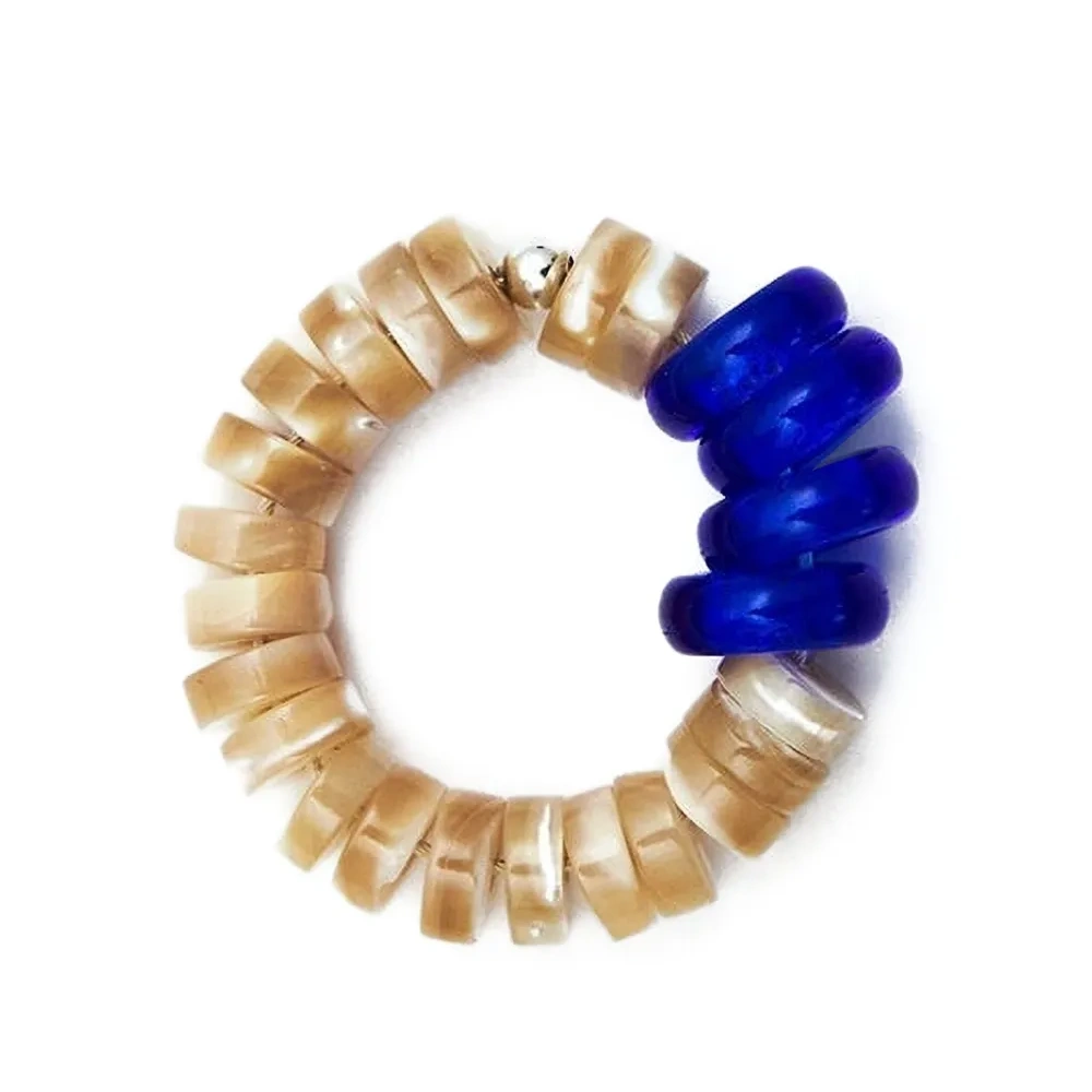 Кольцо Lento с перламутром