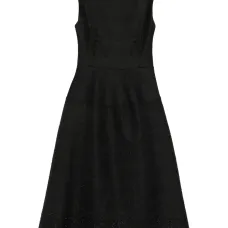 декорированное платье без рукавов декорированное платье без рукавов