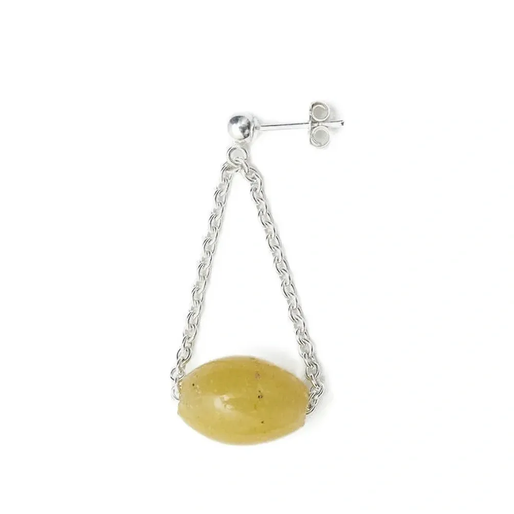 Серьги с подвесками-цепочками