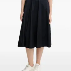 Юбка миди со складками Юбка миди со складками