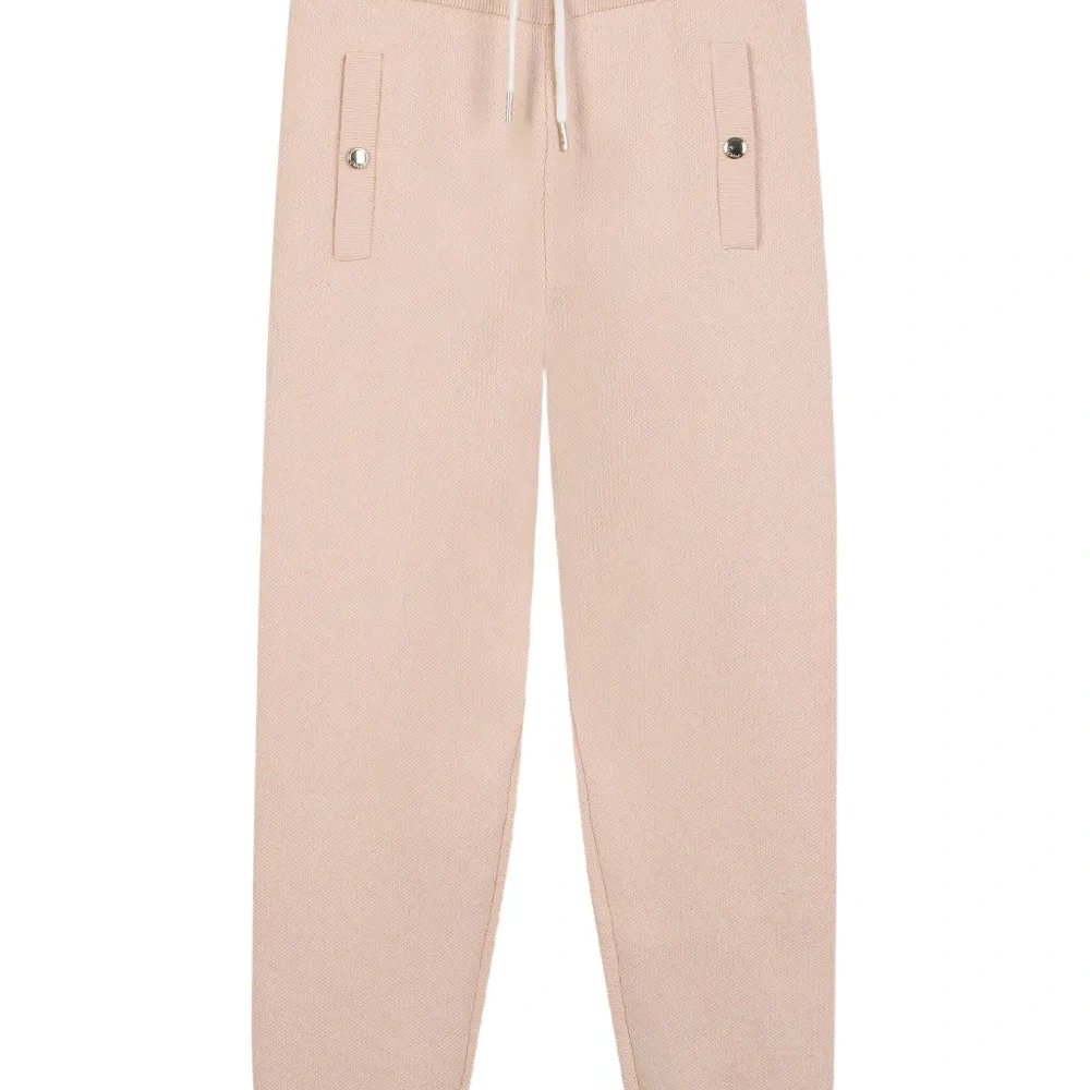 Вязаные брюки с логотипом