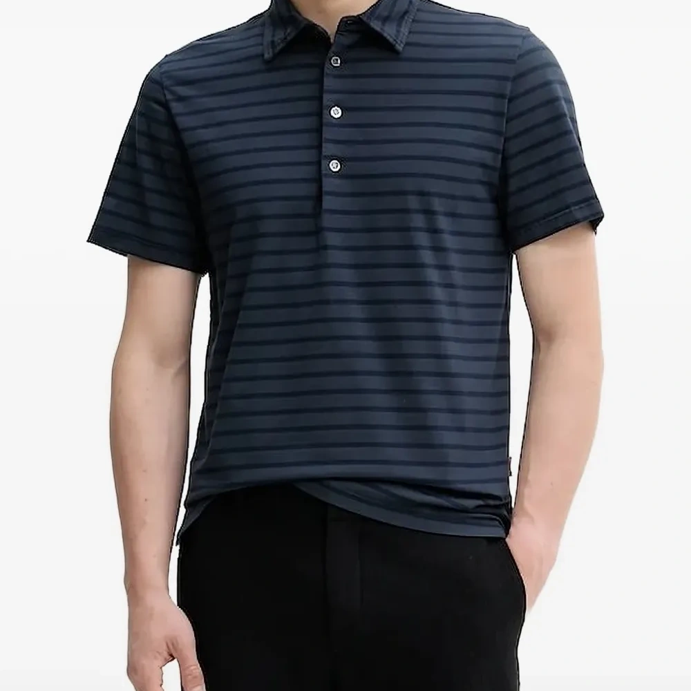 Рубашка поло в полоску