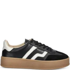 Кроссовки с контрастными полосками