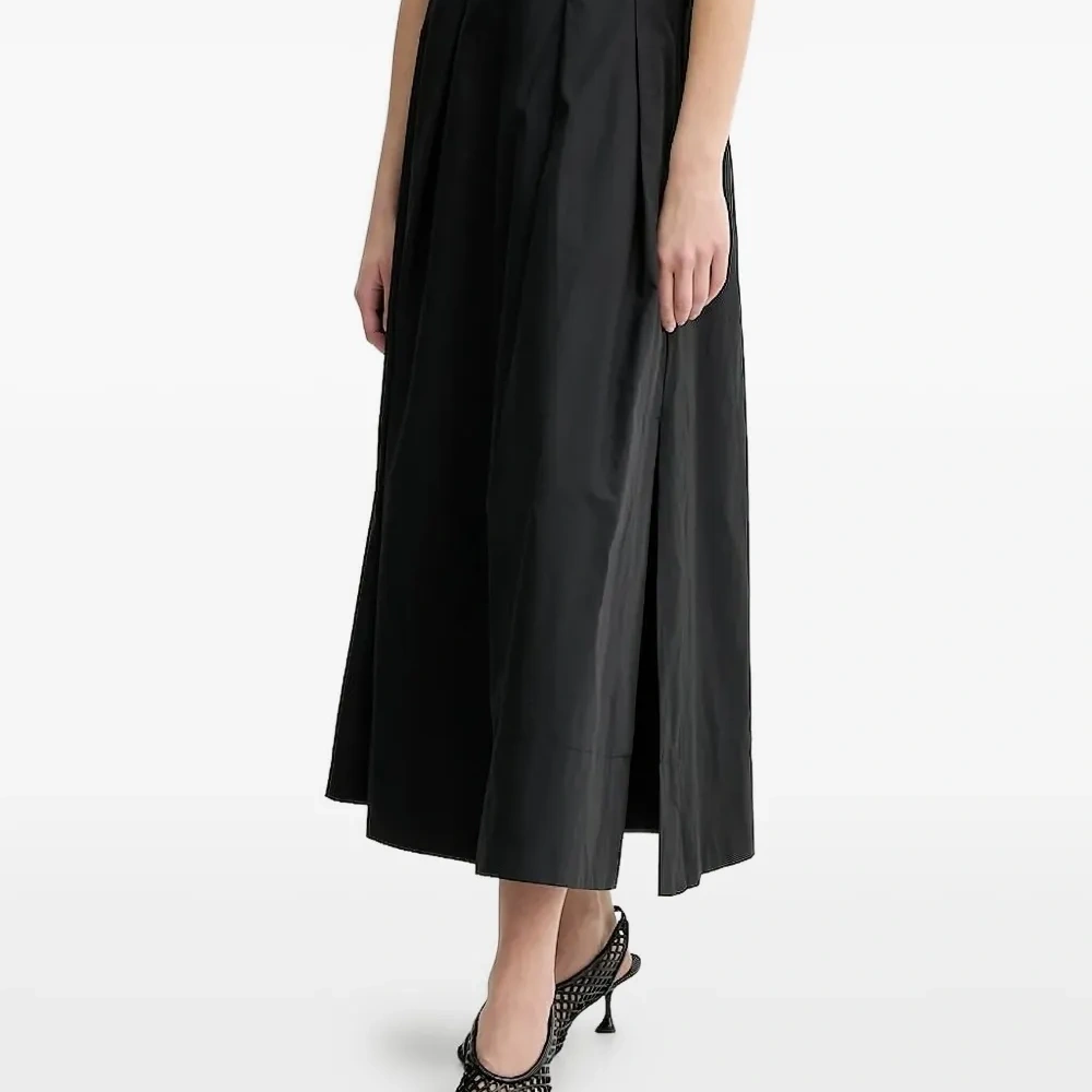 Юбка миди со складками