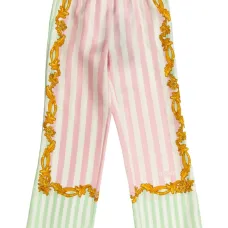 брюки Barocco в тонкую полоску