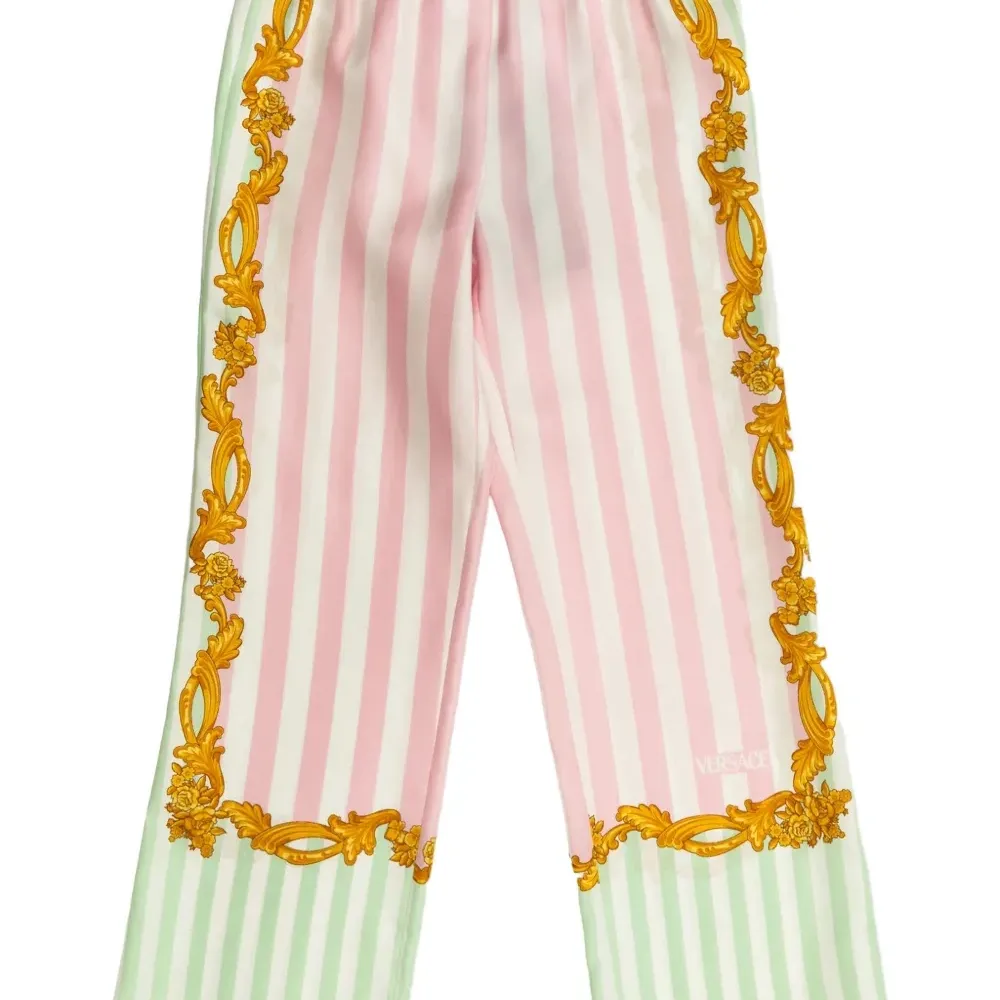 брюки Barocco в тонкую полоску