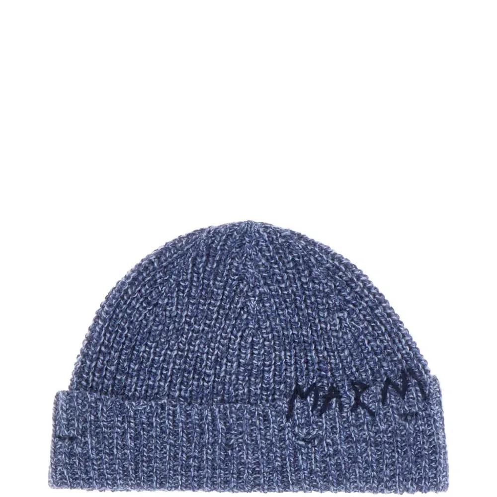 шапка бини с вышитым логотипом