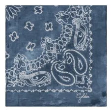 Шелковый платок с принтом пейсли