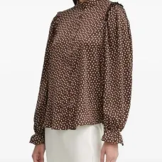 Блузка с оборками