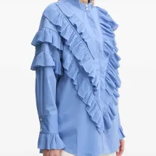 Блузка с оборками