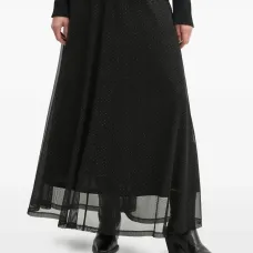 Юбка макси с блестками