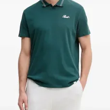 Рубашка поло с вышитым логотипом