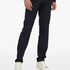 Плиссированные брюки прямого кроя