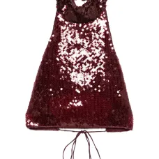 укороченный топ Marylin с пайетками