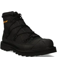 Стеганые сапоги со шнуровкой