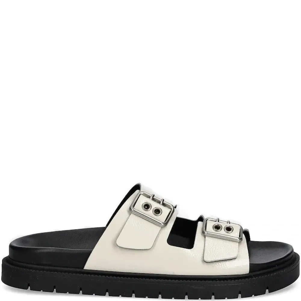 Шлепанцы с пряжками