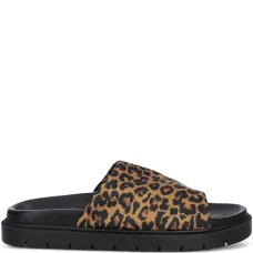 Босоножки с леопардовым принтом