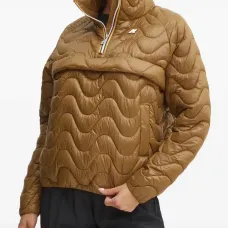 Пуховик с узором