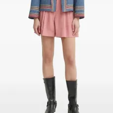 Шорты со складками