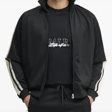 Толстовка с отделкой в полоску