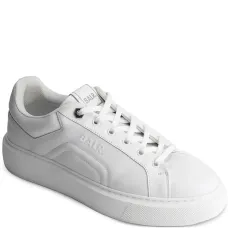 Кроссовки на платформе с тисненым логотипом