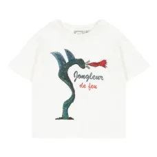 Футболка с короткими рукавами и принтом