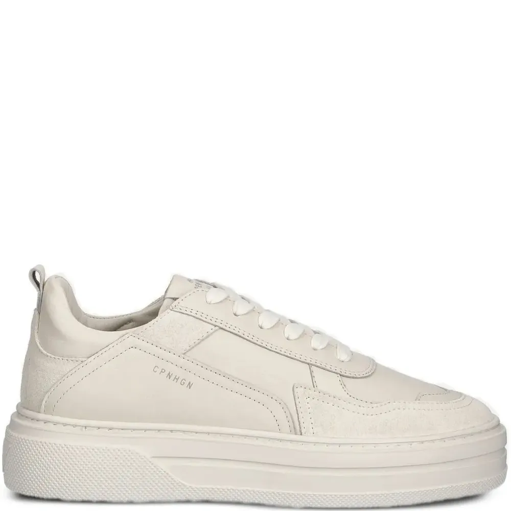 Кроссовки на платформе с кожаными вставками Кроссовки на платформе с кожаными вставками