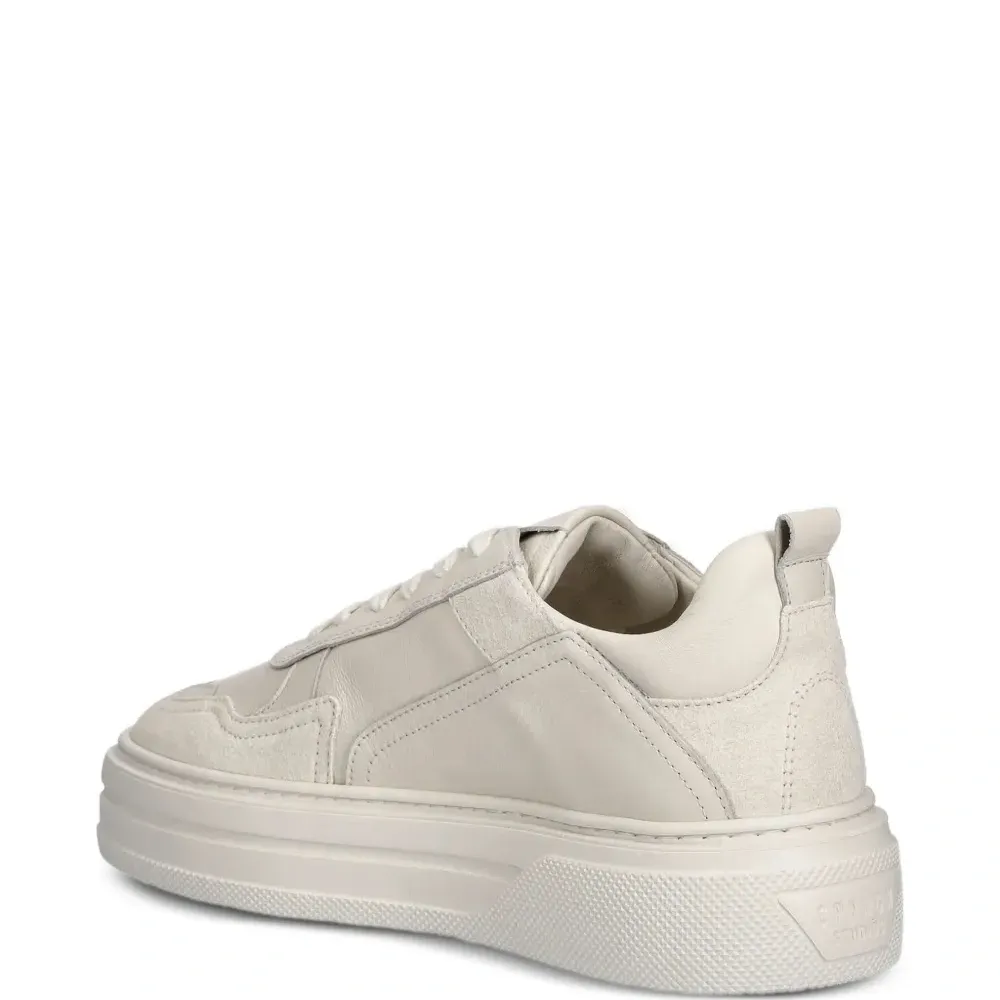 Кроссовки на платформе с кожаными вставками Кроссовки на платформе с кожаными вставками