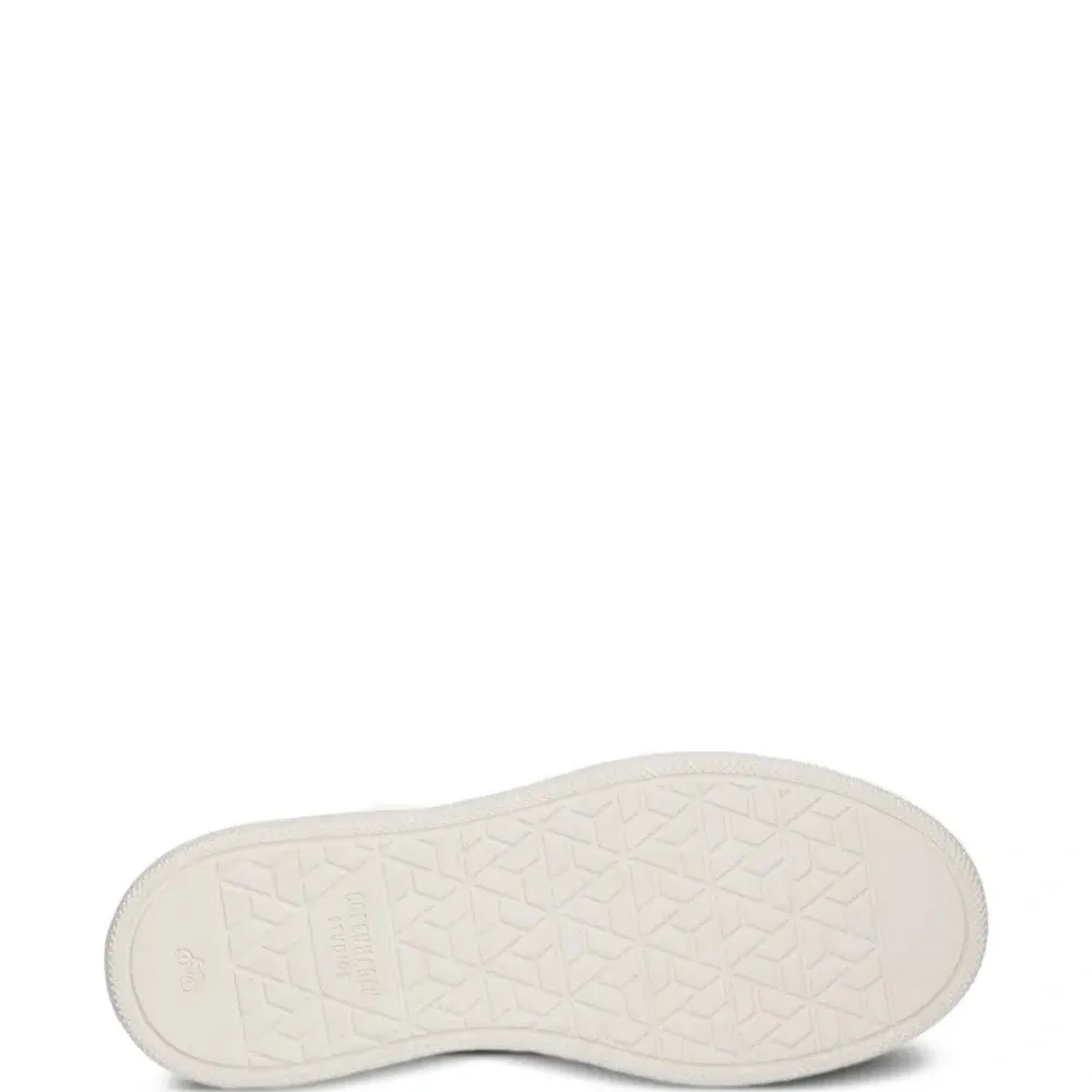 Кроссовки на платформе с кожаными вставками Кроссовки на платформе с кожаными вставками