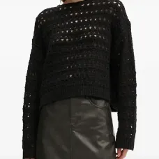 Свитер фактурной вязки