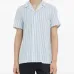 Полосатая рубашка с короткими рукавами