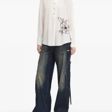 Декорированная блузка Декорированная блузка