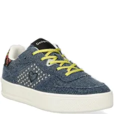 Джинсовые кеды с заклепками