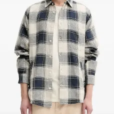 Рубашка с узором в елочку Рубашка с узором в елочку