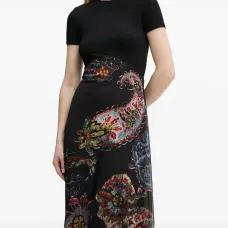 Платье с принтом пейсли