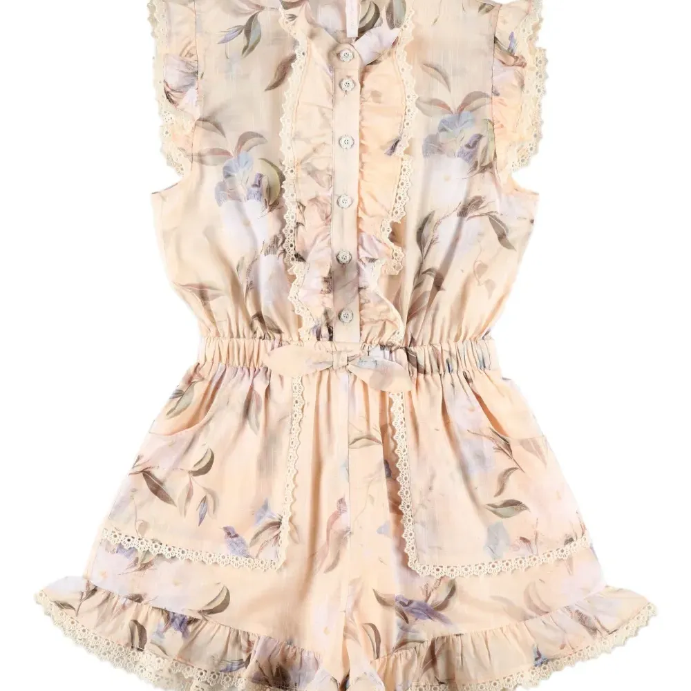 ромпер Cascadian с оборками и цветочным принтом ромпер Cascadian с оборками и цветочным принтом