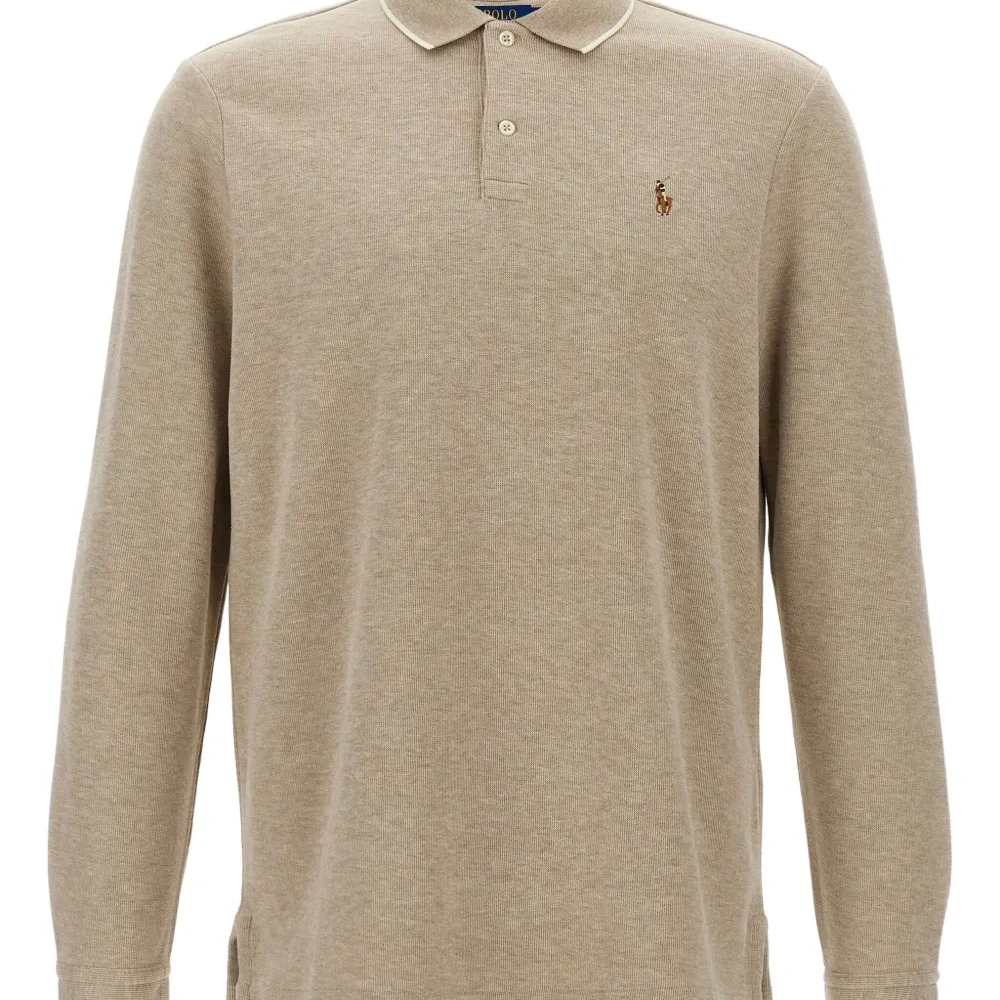 Рубашка поло с длинными рукавами