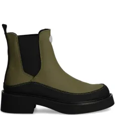 Ботинки на платформе с эластичными вставками