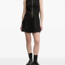 Платье миди с капюшоном