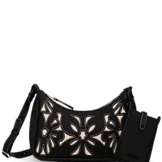 Сумка через плечо с вырезами