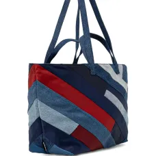 Сумка-тоут в технике пэчворк