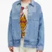 Джинсовая куртка с нашивкой-логотипом
