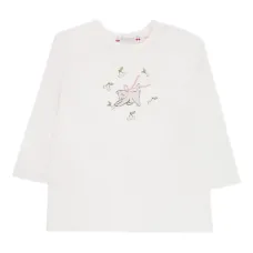 футболка с длинными рукавами и принтом