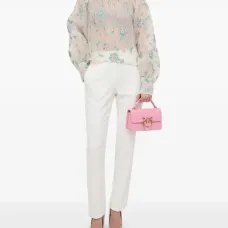 Блузка с цветочным принтом