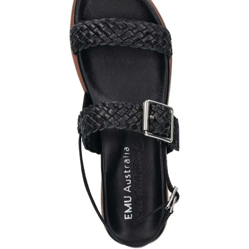 Сандалии с плетеными ремешками