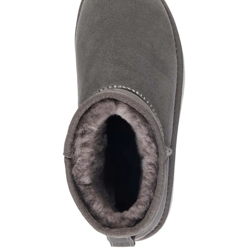 Ботинки на платформе с подкладкой из овчины