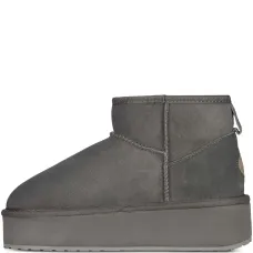 Ботинки на платформе с подкладкой из овчины