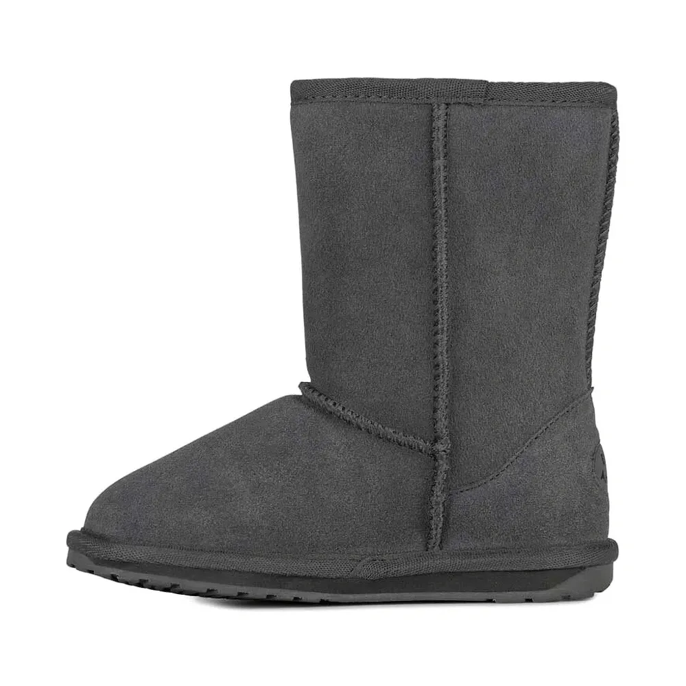 Замшевые ботинки