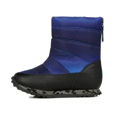 Стеганые ботинки на молнии